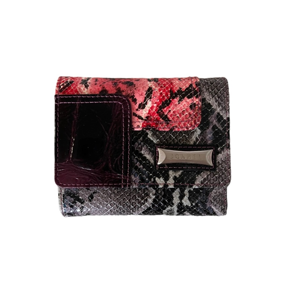 Vintage Y2K Joanel Multi Coloured Animal Print Wallet